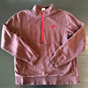 Nike Club Fleece Mens 1/2 Zip sweatshirt